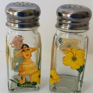 Tropical Salt & Pepper Shakers (Beach Theme)